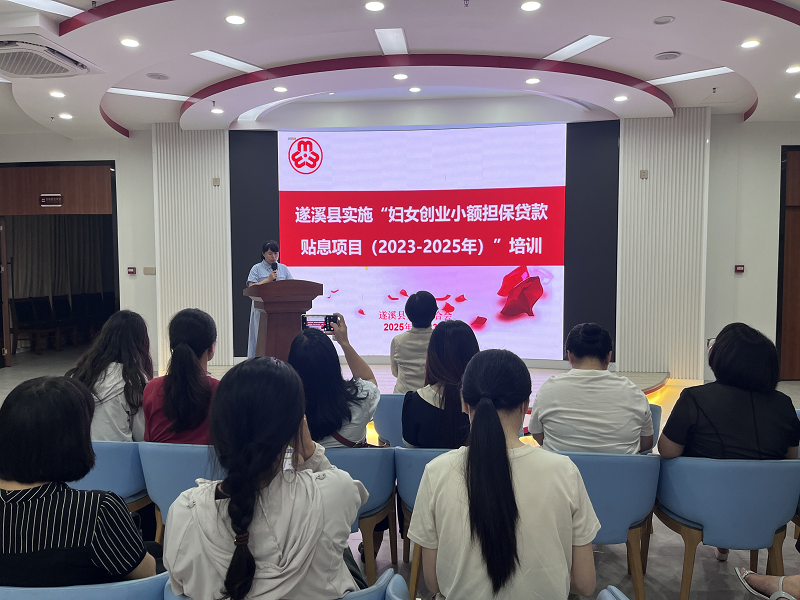 遂溪縣婦聯(lián)召開2025年婦女創(chuàng)業(yè)小額擔(dān)保貸款工作部署會(huì)