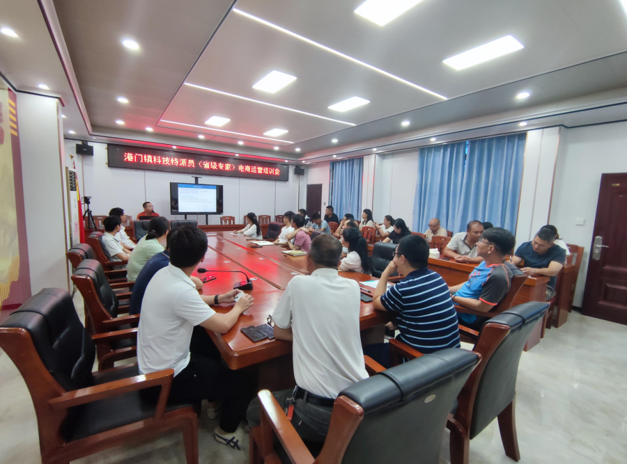 科技賦能  振興鄉(xiāng)村——港門鎮(zhèn)舉辦電商運營與智慧農(nóng)業(yè)專題培訓