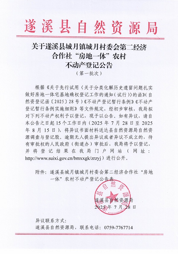 城月鎮(zhèn)城月村委會第二經濟合作社不動產登記公告（第一批次）（歷史遺留問題）_頁面_1.jpg