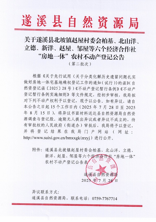 北坡鎮(zhèn)趙屋村委會柏基等六個(gè)經(jīng)濟(jì)合作社登記公告材料（第二批次）（歷史遺留問題）_頁面_1.jpg