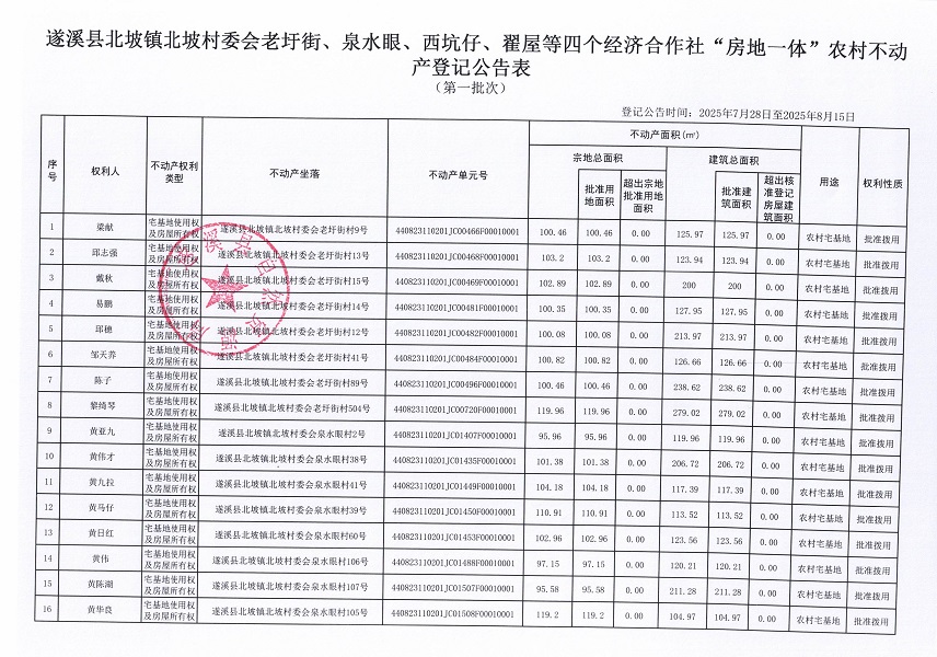 北坡鎮(zhèn)北坡村委會(huì)老圩街等四個(gè)經(jīng)濟(jì)合作社不動(dòng)產(chǎn)登記公告（第一批次）（歷史遺留問題）_頁(yè)面_2.jpg